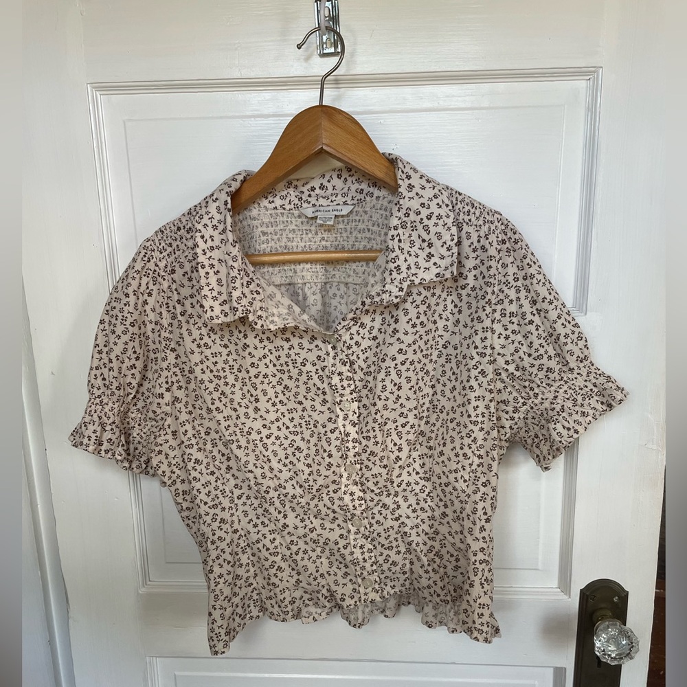 American Eagle Floral Top